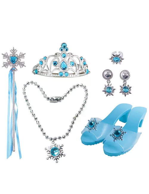 Photo du produit Kit de 6 accessoires princesse bleue fille