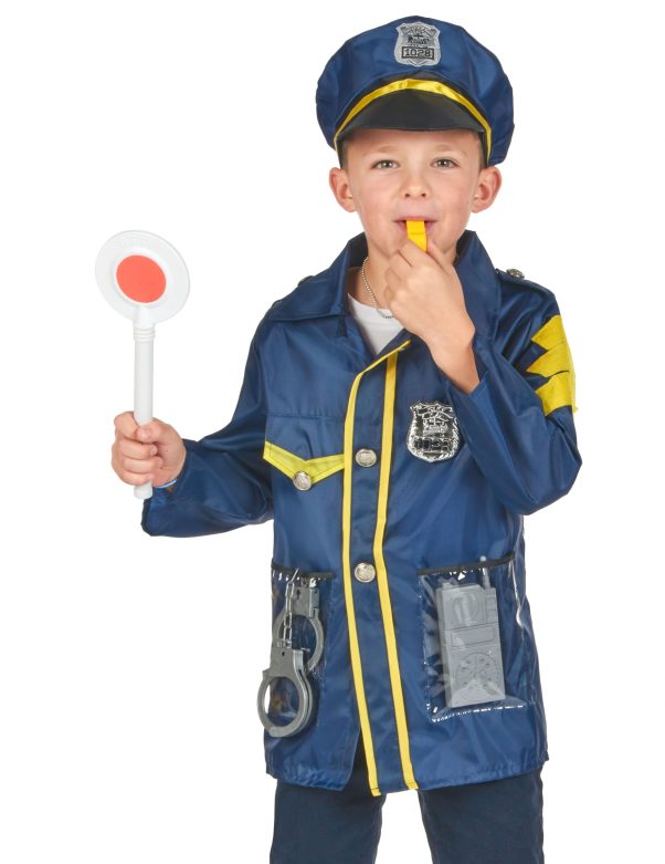 Photo du produit Kit déguisement et accessoires de policier enfant