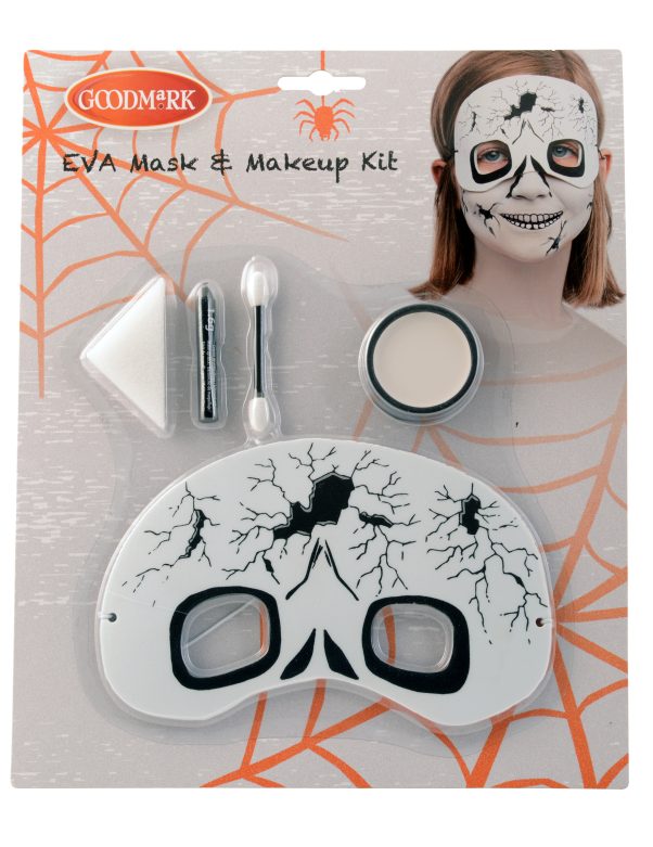 Photo du produit Kit maquillage et masque squelette
