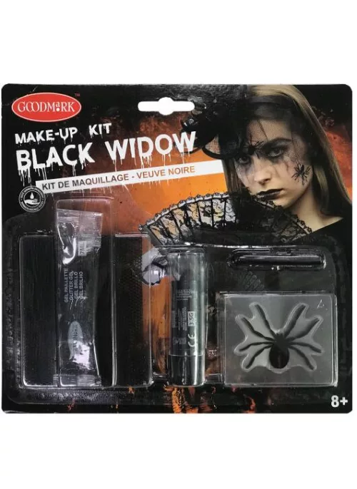 Photo du produit Kit maquillage veuve noire adulte