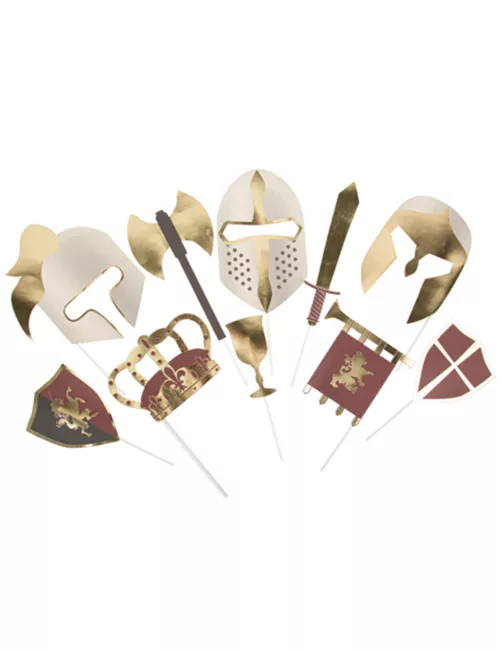 Photo du produit Kit photobooth chevalier 10 pièces