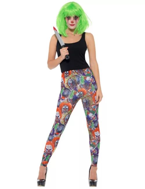 Photo du produit Legging clown maléfique femme