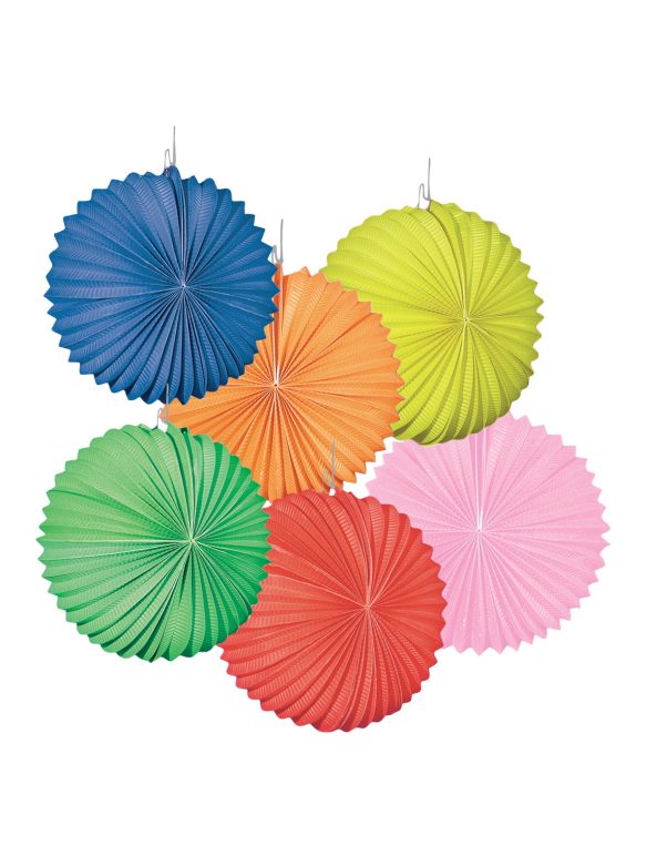 Photo du produit 12 Lanternes rondes couleurs assorties 22 cm