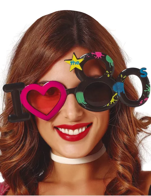 Photo du produit Lunettes I love 80's adulte