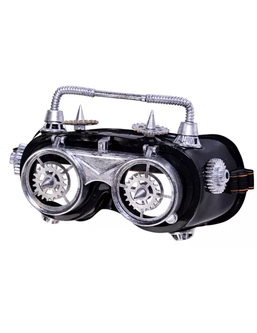 Photo du produit Lunettes mobiles steampunk grise adulte