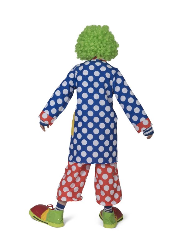 Photo du produit Manteau clown à motifs pois enfant
