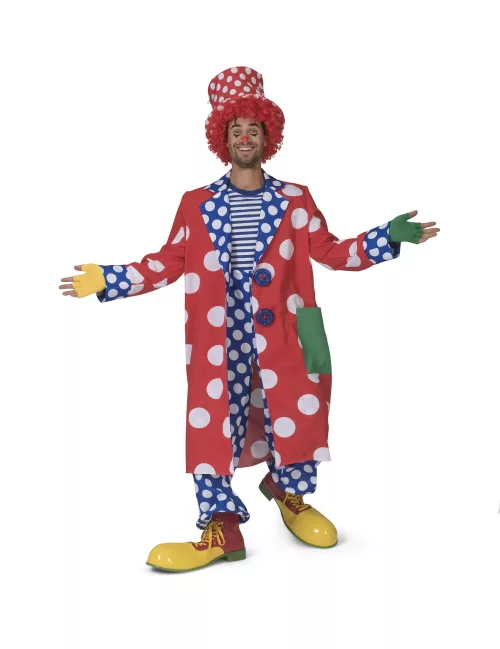 Photo du produit Manteau clown à pois homme