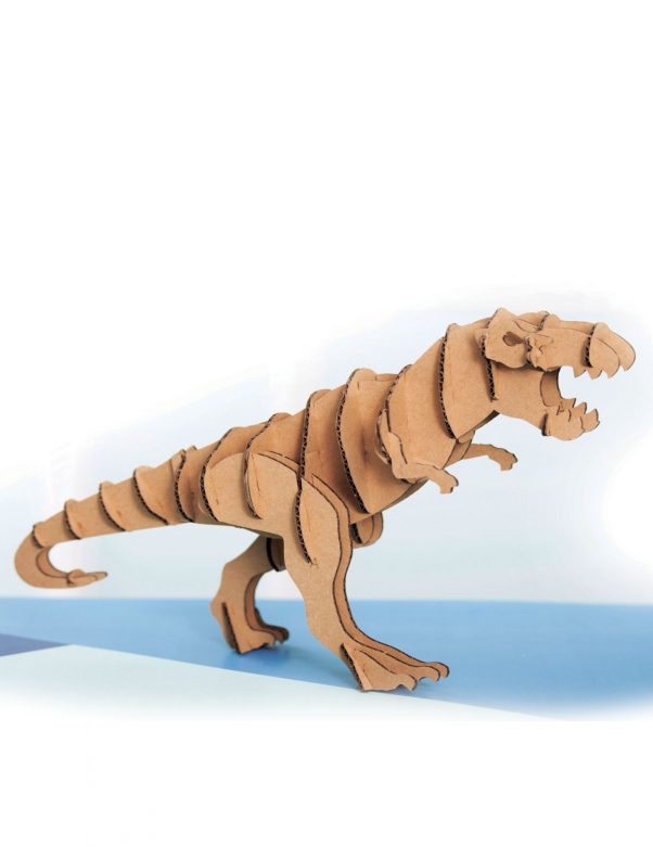 Photo du produit Maquette tyrannosaure en carton 20 x 7 x 10 cm
