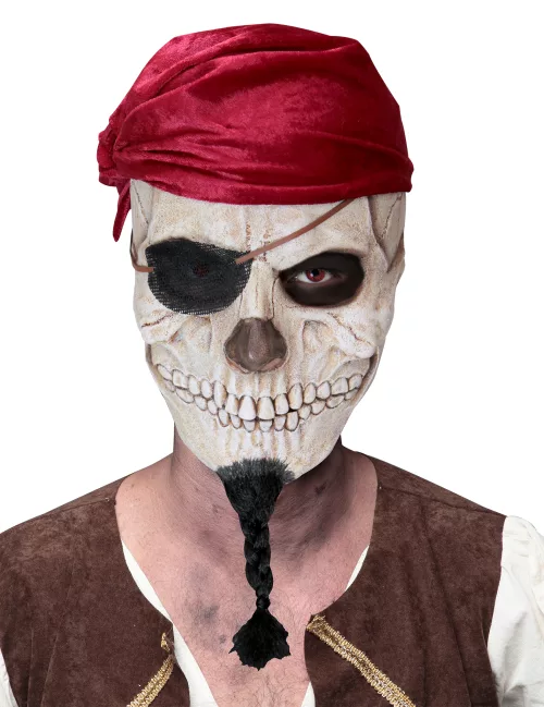 Photo du produit Masque crâne de pirate adulte
