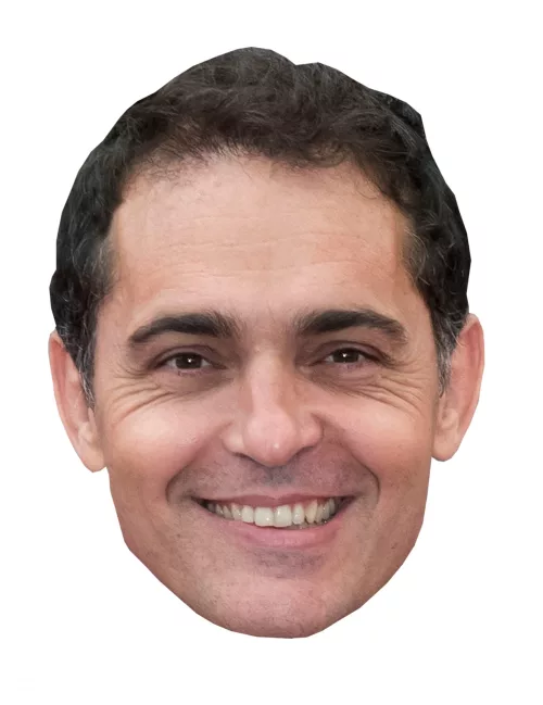 Photo du produit Masque en carton braqueur Pedro Alonso