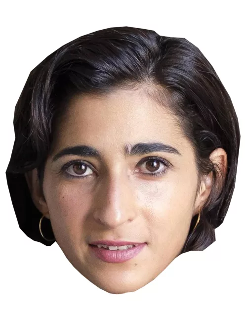 Photo du produit Masque en carton braqueur Alba Flores
