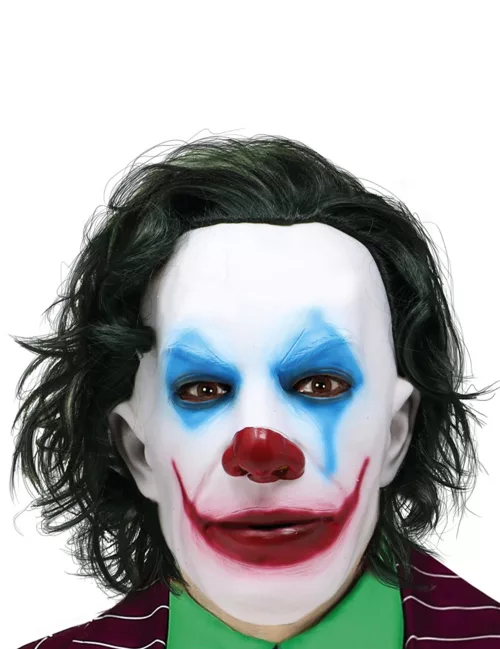 Photo du produit Masque Mr Smile avec cheveux adulte