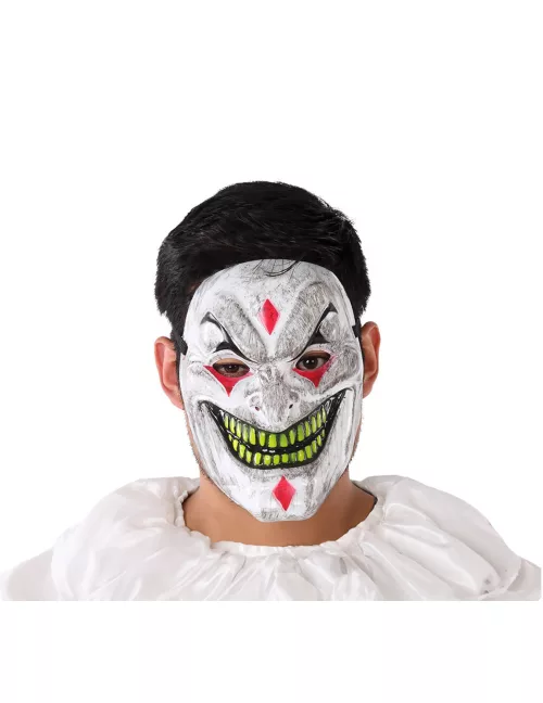Photo du produit Masque PVC clown démoniaque adulte