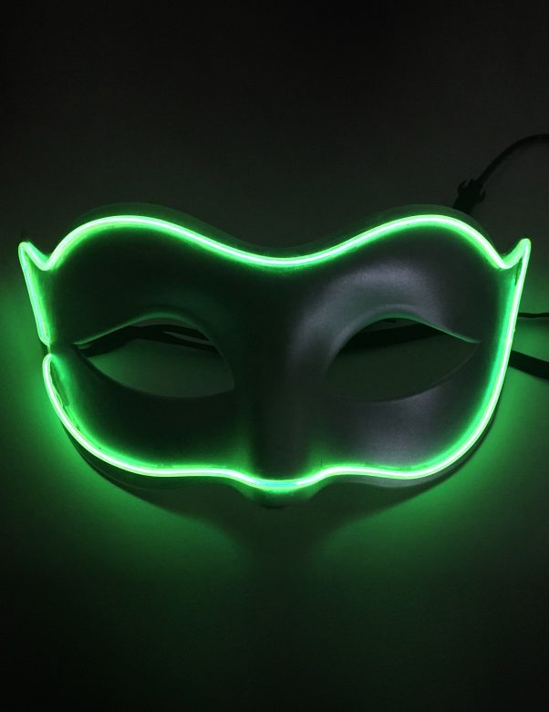 Photo du produit Masque vénitien néon LED adulte