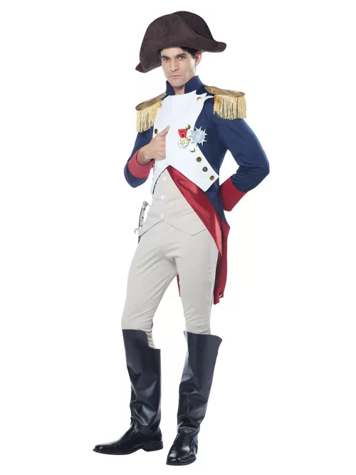 Photo du produit Déguisement empereur Français Napoléon luxe homme