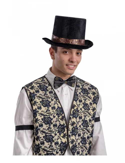 Photo du produit Noeud papillon steampunk engrenages adulte