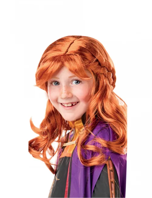 Photo du produit Perruque Anna La Reine des Neiges 2 fille
