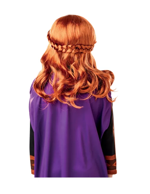 Photo du produit Perruque Anna La Reine des Neiges 2 fille
