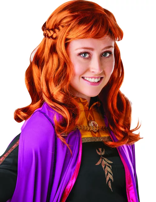 Photo du produit Perruque Anna La Reine des neiges 2 femme