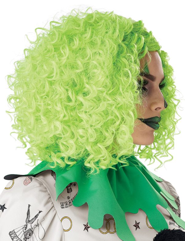 Photo du produit Perruque clown verte adulte