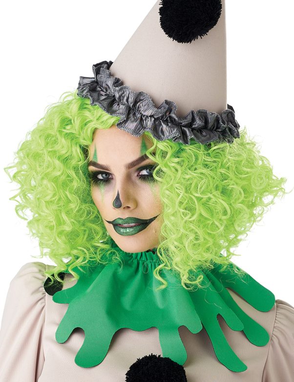 Photo du produit Perruque clown verte adulte