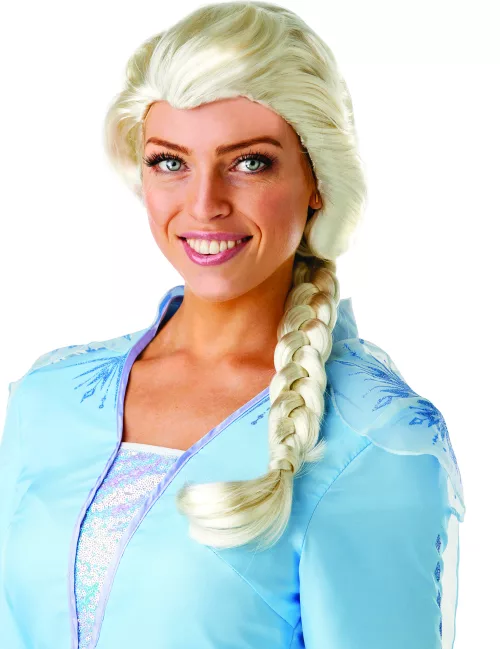 Photo du produit Perruque Elsa La Reine des neiges 2 femme