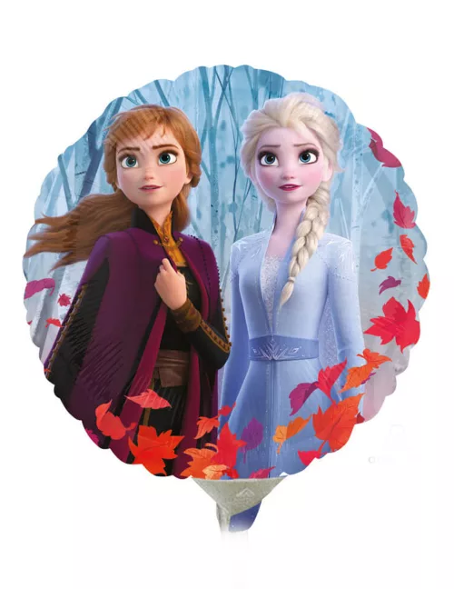 Photo du produit Petit ballon aluminium rond La Reine des Neiges 2 23 cm