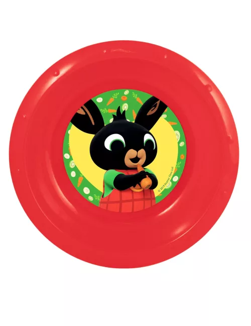 Photo du produit Petite assiette en plastique réutilisable Bing 16 cm