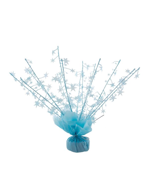 Photo du produit Poids pour ballon hélium étoiles bleu 250 gr