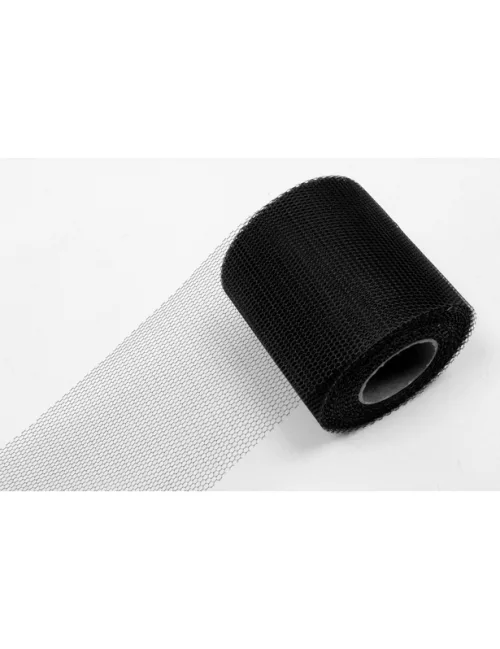 Photo du produit Rouleau de tulle noir 20 mètres