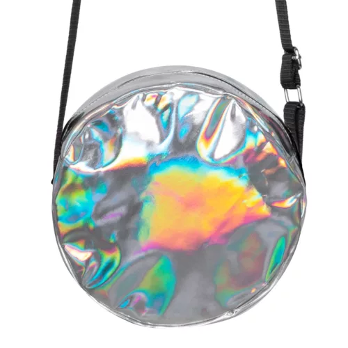 Photo du produit Sac à bandoulière rond holographique