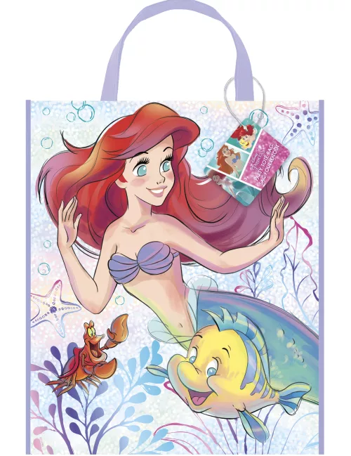 Photo du produit Sac cadeau La Petite Sirène Ariel 33 x 28 cm