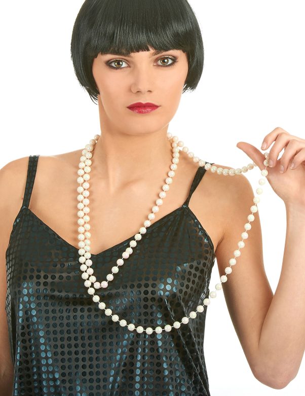 Photo du produit Sautoir de perles nacrées femme