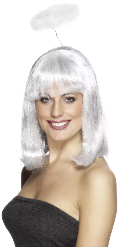 Photo du produit Serre-tête auréole blanche adulte