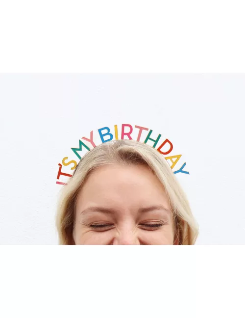 Photo du produit Serre-tête It's my Birthday adulte