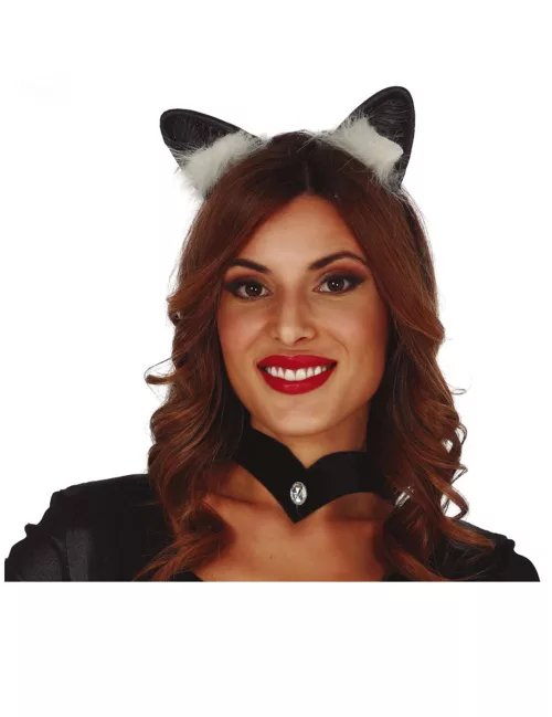 Photo du produit Serre-tête oreilles de chat adulte