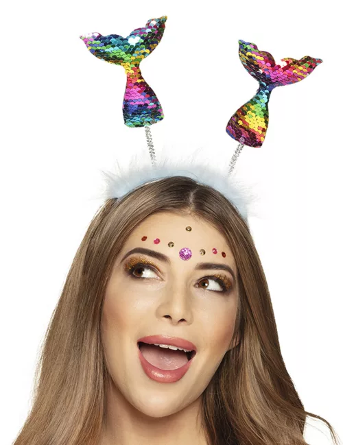 Photo du produit Serre-tête queues de sirène multicolores adulte