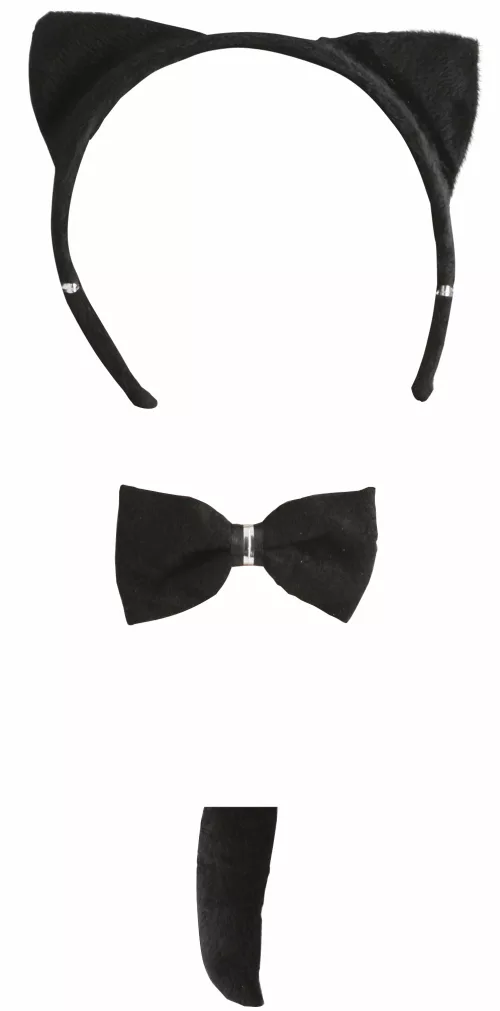 Photo du produit Set chat noir adulte