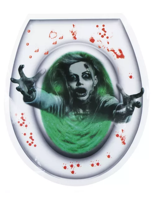 Photo du produit Sticker pour WC fantôme femme 28 x 32 cm