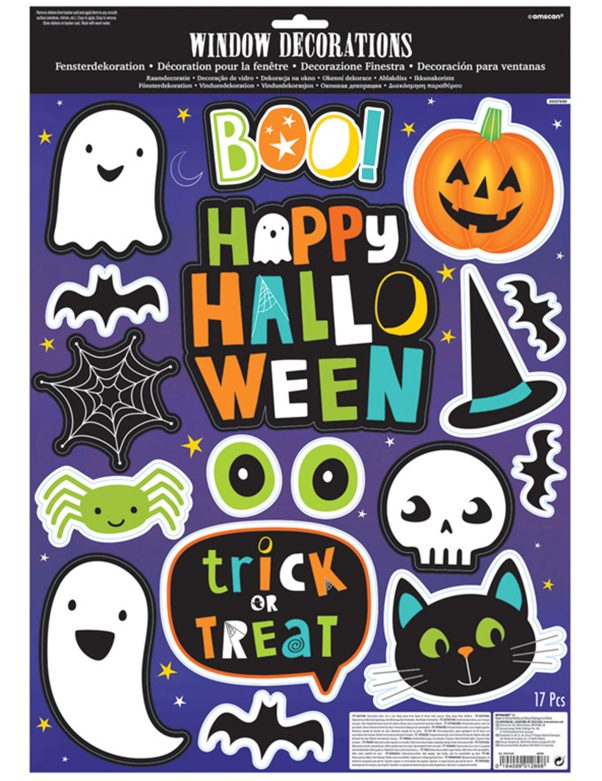 Photo du produit Stickers pour fenêtres Halloween Friends