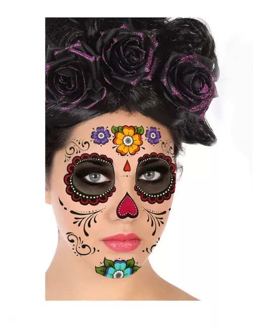 Photo du produit Tatouage visage dia de los muertos