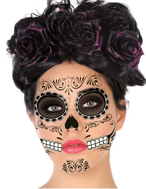 Photo du produit Tatouage visage dia de los muertos
