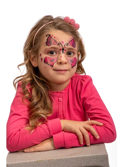 Photo du produit Tatouages adhésifs papillon enfant