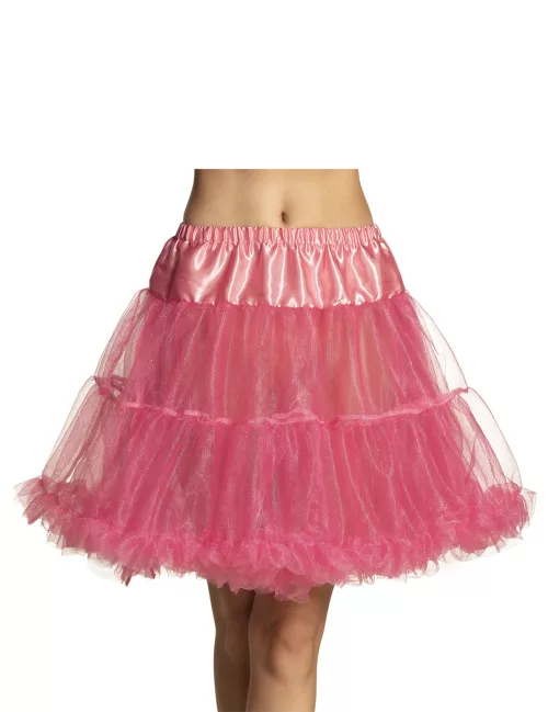 Photo du produit Jupon mi-long rose femme