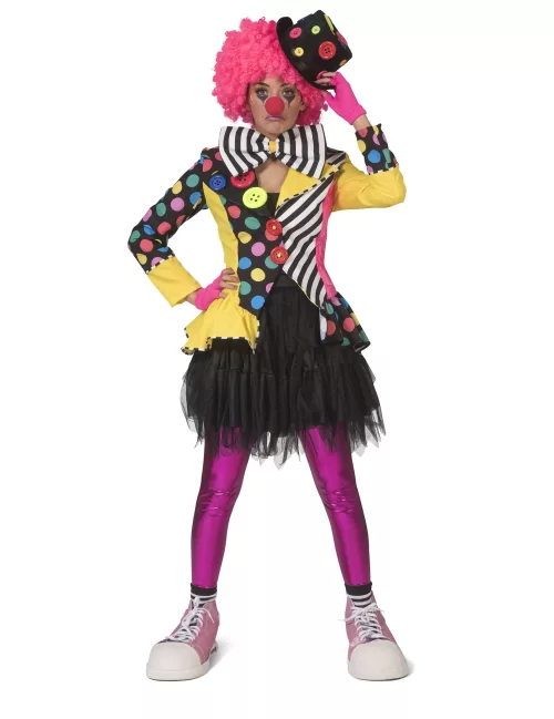 Photo du produit Veste clown multicolore femme