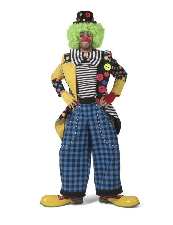 Photo du produit Veste clown queue-de-pie avec gros n?ud homme
