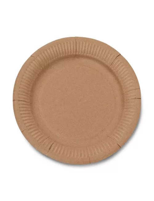 Photo du produit 10 Petites assiettes en carton kraft 18 cm