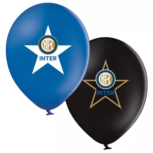 Photo du produit 12 Ballons en latex Inter 30 cm