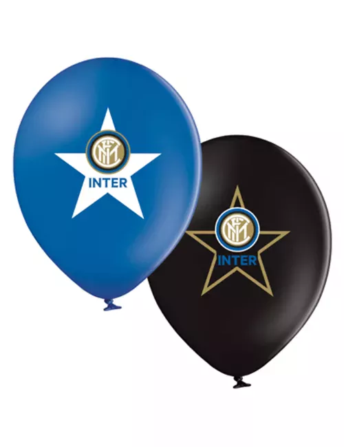 Photo du produit 12 Ballons en latex Inter 30 cm