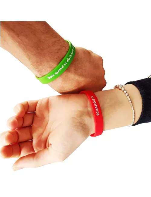 Photo du produit 10 Bracelets défis humoristique